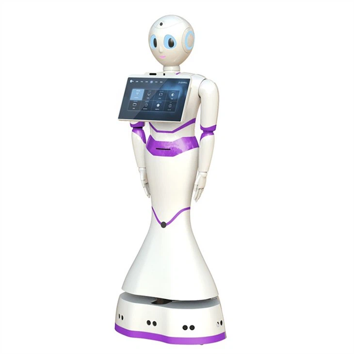 Exhibition hall service humanoid robot quality
